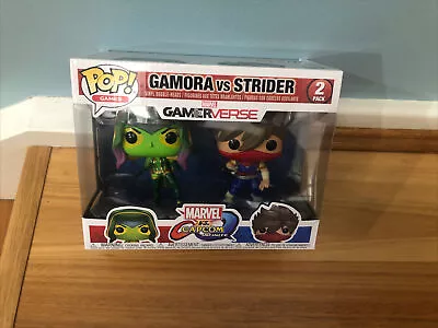 NEW Marvel Vs Capcom: Infinite - Gamora Vs Strider Pop! Vinyl 2-pack • $49.99