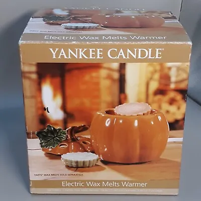 Yankee Candle Pumpkin Electric Tart Wax Melts Warmer Fall Autumn Decor Orange • £22.47