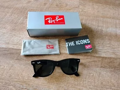 Rayban Wayfarer New Black • $150