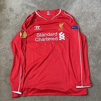 £44.99 • Buy Liverpool Warrior 2014/15 Home Football Shirt