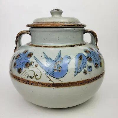 Ken Edwards Tonala El Palomar Mexican Pottery Tureen Lidded Pot With Handles • $79.99