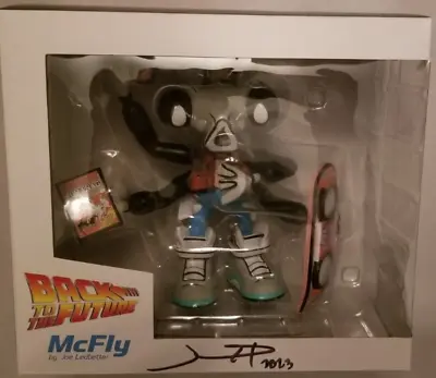 Joe Ledbetter McFly Limited Figure BTTF Official New Signed Autograph 2023 • £36.11