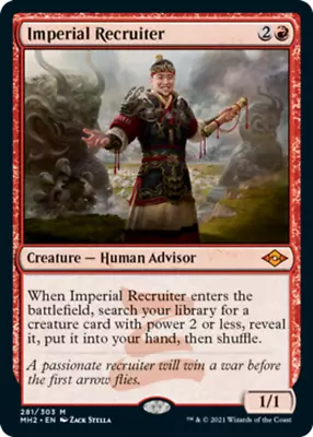 1 X Imperial Recruiter - Modern Horizons 2 - NM-Mint - MTG • $8.70