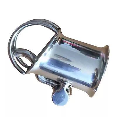 Stainless Steel Male Chastity Device Puncture Cage Men Metal Piercing Hook CC167 • $29.75