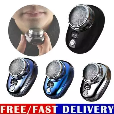 Portable Electric Razor Mini-Shave For Men USB Rechargeable Shaver Travel Home🔋 • $7.69