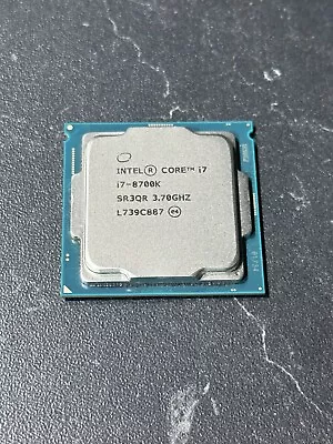 Intel I7-8700K SR3QR 8th Gen Core I7-8700 3.2 GHz Six Core Processor • $128.49
