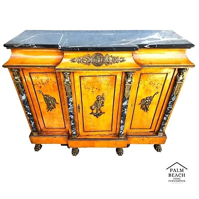 French Louis XV Bar Cabinet Buffet • $3995