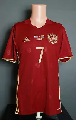 Denisov Russia Lithuania Friendly Match Worn Jersey Shirt Soccer Football • $199.99