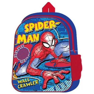 Marvel Spiderman Character Kids Boys Junior School Backpack • £9.99