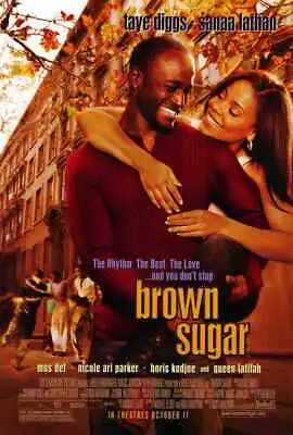 397690 BROWN SUGAR Movie Taye Diggs Sanaa Lathan Mos Def WALL PRINT POSTER US • $13.95