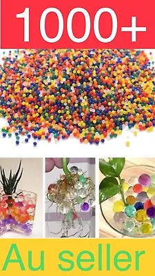 $3.85 • Buy 1000+ Orbeez Mixed Colours Crystal Water Plant Beads Bio Hydro Gel Ball Garden