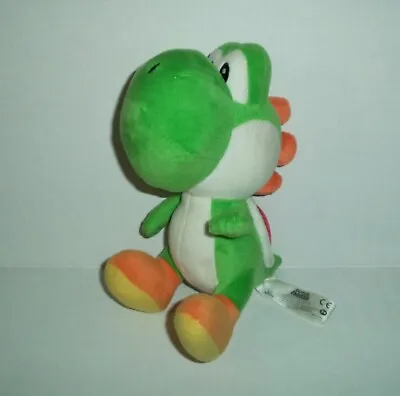 2010 Nintendo Super Mario Yoshi Green 8  Bean Beanie Plush Stuffed Little Buddy • $15.99