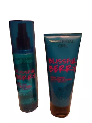 MATERIAL GIRL BEAUTY - Blissful Berry  BODY MIST SPRAY 8.4 OZ MADONNA & LOLA  • $17.99