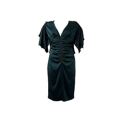 £24.99 • Buy Bastyan Fab Sleeve Emerald Dress Embelished  Uk 8 Eu 36 Bnwt Rrp £275