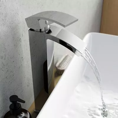 Orchard Wye High Rise Counter Top Basin Mixer Tap With Unslotted Waste • £119