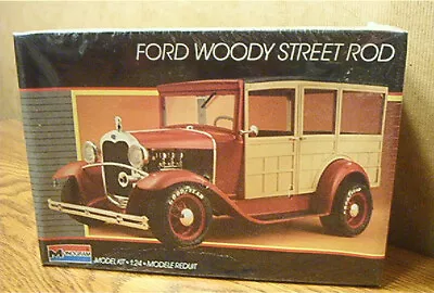 MONOGRAM Ford Woody Street Rod Model Kit 2749  1/24 Scale • $32.95