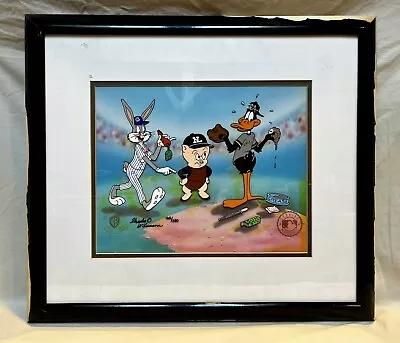 Doctoring Daffy Looney Tunes MLB Cel Chicago Cubs McKimson Signed 125/250 • $400