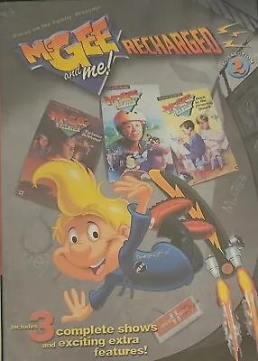McGee And Me! Recharged Collection 2 DVD Back To The Drawing Board Twister Shout • $9.90