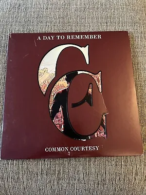 ADTR A Day To Remember Common Courtesy Vinyl RARE! • $90