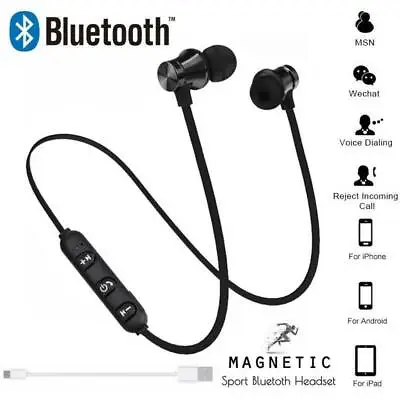 £3.15 • Buy Bluetooth Wireless Earphones Headset Headphones Handsfree For IPhone Samsung