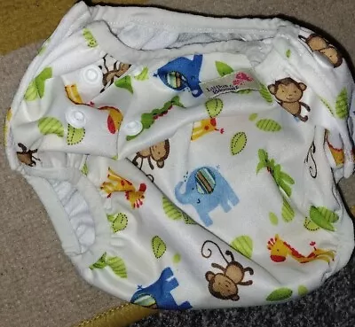 £4.50 • Buy Littles And Bloomz Baby Reusable Pocket Nappy Cloth Diaper, NEWBORN - 3 Years 