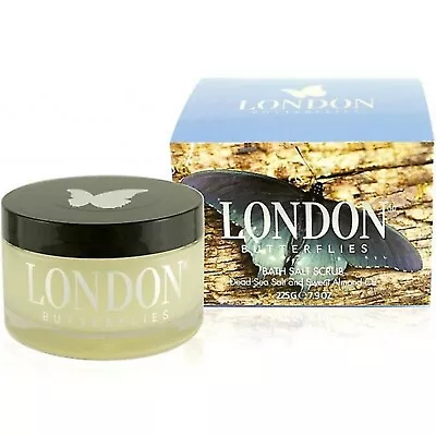£4.49 • Buy London Butterflies Dead Sea Salt & Sweet Almond Oil Bath Salt Scrub 225g - NEW