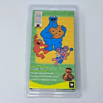 Cricut Cartridge Sesame Street Friends 29-0700 New Sealed Cookie Monster Elmo • $26.99
