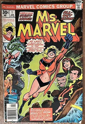 Ms. Marvel # 1  (1977 )  FIRST ISSUE • $15