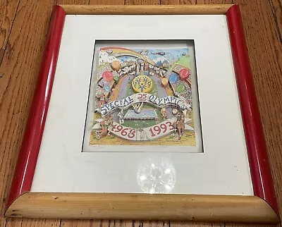 CHARLES FAZZINO 3D  25 Years Special Olympics 1968-1993  (147/200)    SIGNED • $500