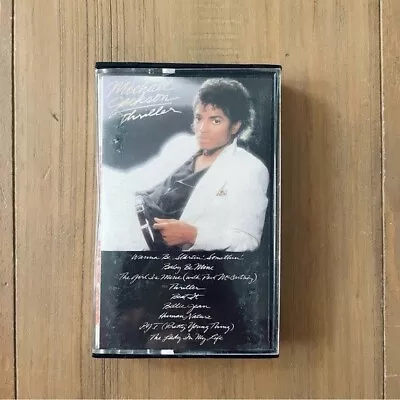 $9.95 • Buy Michael Jackson Thriller Cassette Tape 1982 Vintage Halloween