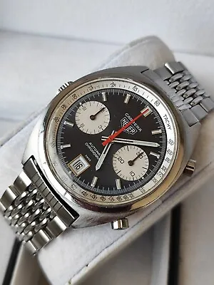 Heuer Carrera Vintage Auto Chronograph Original GF Bracelet Mick Jagger Serviced • $5450