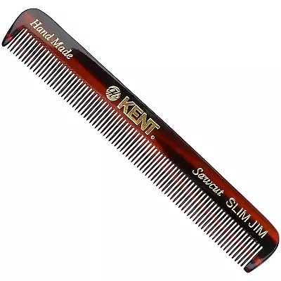 Kent Slim Jim Handmade All Fine Tooth Pocket Comb For Men Hair Comb Straightene • $13.99