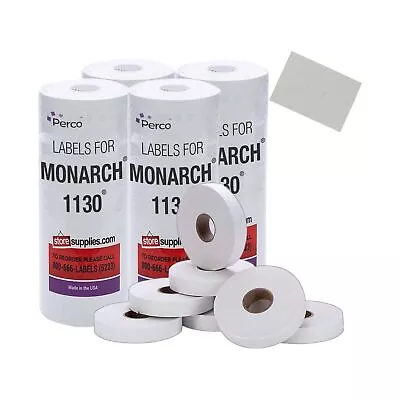 White Pricing Labels For Monarch 1130 Price Gun - Blank Marking Labels - With... • $140.05