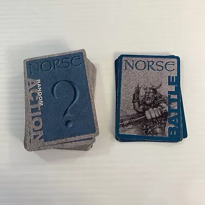 $8 • Buy Age Of Mythology The Board Game Replacement Spare Parts Pieces  Norse Cards 