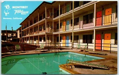 Postcard - Monterey Travelodge - Monterey California • $3.46