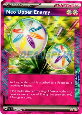 NM Pokemon Temporal Forces Neo Upper Energy ACE SPEC Rare 162 #162/162 • $3.95