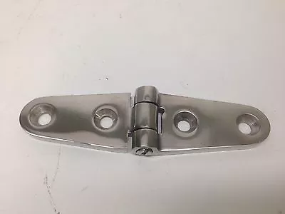 MARINE BOAT STAINLESS STEEL 316 STRAP HINGE 4 X 1 INCHES  • $12.99