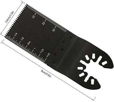 20 PCS Oscillating Multi Tool Saw Blades Set Carbide Blade Metal Wood Cutter UK • £7.49