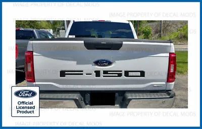 2022 Ford F150 Tailgate Inserts Decals Letters Stickers - GLOSS BLACK • $15.17
