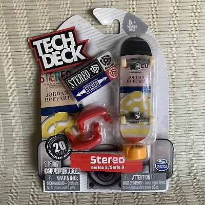 Tech Deck Stereo Series 8 Jordan Hoffart New On Card RARE • $9.07