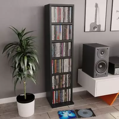 6-Tier Living Room Office DVD CD Games Books Storage Shelf Unit Rack Cabinet • $69.30
