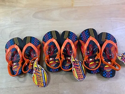 New Nickelodeon Blaze & The Monster Machines Sandals/Flip Flops With Straps- • $9.99