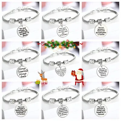 XMAS GIFT Bracelet For Mum Daughter Sister Friend Nan Aunt Christmas Gifts 2023 • £3.49