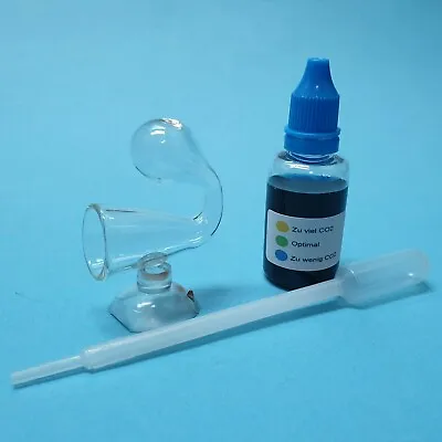 $13.72 • Buy CO2 Continuous Test 20mg/L (Dropchecker Classic + 25mL Indicator Solution + Pipette)