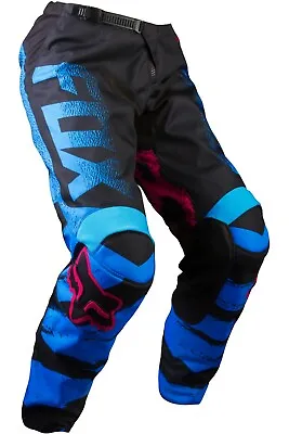 Fox Racing Kids Girl's 180 Motorcycle MX ATV Pants Blue/Red Pee-Wee Size 4 (K4)  • $41.97