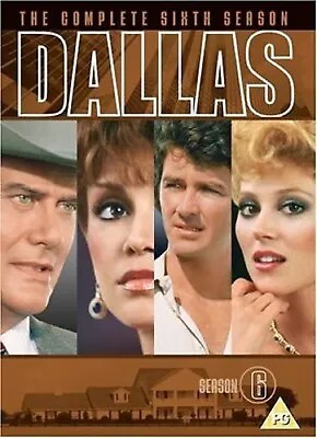 DALLAS COMPLETE SERIES 6 DVD 6th Sixth Six Season Six Original UK Release R2 • £19.90