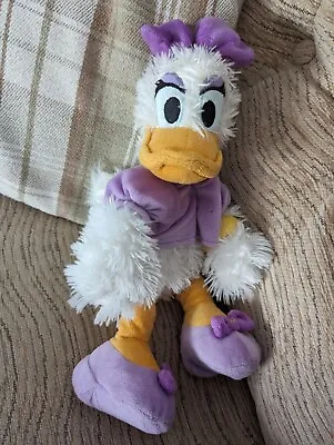 Disney Store Daisy Duck Plush Soft Toy Gift Stamped Fluffy • £1.99