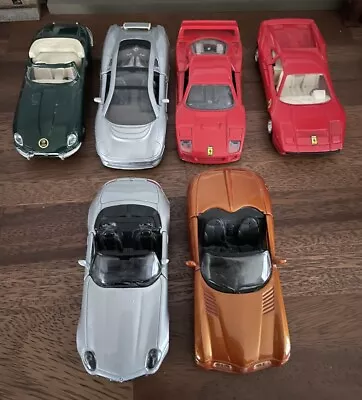 MAISTO 1/38 Scale Supercar Job Lot All Excellent Condition X 6 • £9