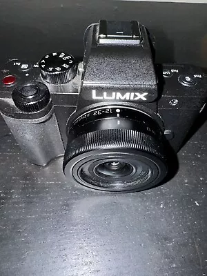 Panasonic Lumix DC-G100 + G Vario 1:3.5-5.6 12-32mm Lens “Excellent Condition” • £102