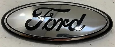 Fits 2005-2014 Ford F150 F250 Emblem 9 Inch Oval CHROME • $18.95